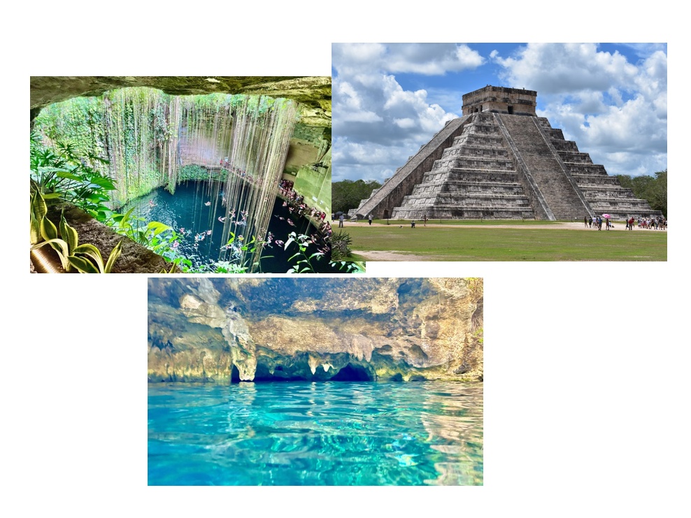Chichen Itza pyramid and Gran Cenote snorkeling tour from Cancun